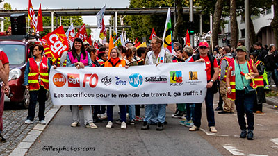 Photos Manifestation du 18 septembre 2025 à Lorient 